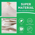 molasofa Leather Like RV Dinette Cushion Covers, RV Booth Seat Cover Stretchable Camper Cushion Couch Covers Washable Slipcovers for Camper Car Bench (2 Bench Cover & 2 Backrest Cover, Beige-New-02) - Image 2