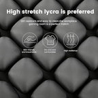 Travel Seat Cushion for Airplane, 56 Bubbles Portable Air Seat Cushions, Coccyx Tailbone Pain Relief Chair Pad, Inflatable Cushion for Office Chair, Wheelchair, Camping, Home Living (Grey) - Image 5