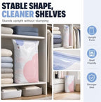 2026 New No-Pump Vacuum Storage Bags, 3D Vacuum Storage Bags, Portable Large Clothes Compression Bags for Household Use, Convenient Cube Storage Bag for Clothes, Comforters (5, 31.5 * 39.4in) - Image 6