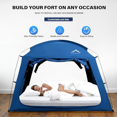 uniHimal Bed Tent Twin Size,Portable for Adults - Image 3