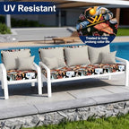 Smiry Waterproof Patio Cushion Covers, Stretch Outdoor Furniture Covers - Image 3