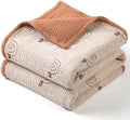lulumoon Muslin Baby Blanket Neutral: Cotton Toddler Blanket for Daycare by Lulumoon