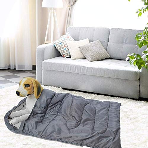 Dog Sleeping Bag Waterproof Warm Packable Dog Bed with Storage Bag for Indoor Outdoor Travel Camping Hiking Backpacking (43''Lx27''W) - Image 4