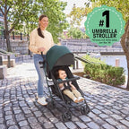 3Dlite Jewel Convenience Stroller – Lightweight Folding Stroller with Car Seat Compatibility, Extra-Large Canopy & Storage - Image 2