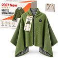 2027 Upgrade Heated Shawl Wraps for Women, Cordless Heat Cape，Green by Unknown