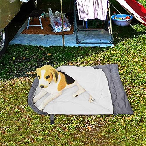 Dog Sleeping Bag Waterproof Warm Packable Dog Bed with Storage Bag for Indoor Outdoor Travel Camping Hiking Backpacking (43''Lx27''W) - Image 5