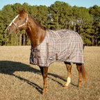 Jeffers 1200D Standard Neck Turnout Blanket, 240G, 81" - Plymouth Brown by Jeffers