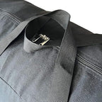 YiKitHom Extra Large Storage Canvas Duffle Bag for Travel, Black Oversized Giant Big Traveling Duffle Bag - Image 4