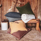 HiEnd Accents Stonewashed Cotton 3 Piece Queen Charcoal Coverlet Set - Image 5