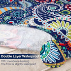 Smiry Waterproof Patio Cushion Covers, Stretch Outdoor Furniture Covers - Image 2