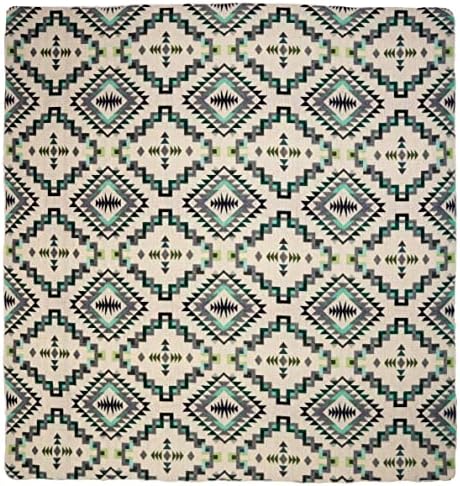 QISU Wool Blanket Throw | Large, Beautiful, Warm, Handmade in Ecuador by Local Artisans |94″ x 78″| Ultra-Soft, Hypoallergenic & Breathable | Non-Itchy or Scratchy Fabric (Shamrock Star) - Image 3