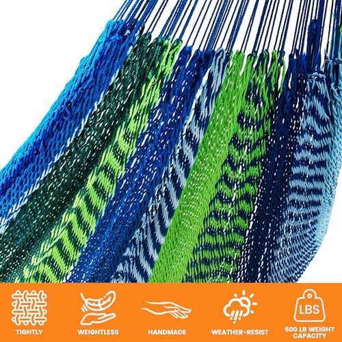 Lazy Daze Mayan Hammock with Heavy Duty Steel Stand - Image 3