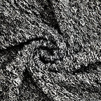 Longhui bedding 100% Cotton Knitted Throw Blanket – Black White, Soft & Cozy, Machine Washable, 60"x80" – Perfect for Living Room, Couch, Sofa, Bed or Travel - Image 2