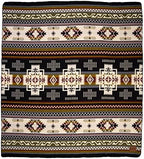 QISU Wool Blanket Throw | Large, Beautiful, Warm, Handmade in Ecuador by Local Artisans |94″ x 78″|Ultra-Soft, Hypoallergenic & Breathable | Non-Itchy or Scratchy Fabric(Blue Footed Bobby) - Image 4