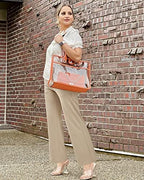 G4Free EverGoing Wide Leg Yoga Pants for Women Crossover Waist with Pockets - Image 2