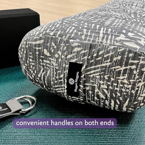 Hugger Mugger Standard Yoga Bolster - Firm, Supportive, Handmade, Durable - Image 4