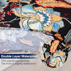 Smiry Waterproof Patio Cushion Covers, Stretch Outdoor Furniture Covers - Image 2