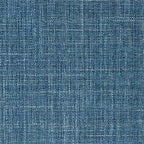Sweet Home Collection Chair Cushion Memory Foam Pads with Ties Honeycomb Pattern Slip Non Skid Rubber Back Rounded Square 16" x 16" Seat Cover, 4 Pack, Aria Blue - Image 5