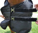 Jeffers 1680D Standard Neck Horse Blanket, 240G Fill, 66" - Black - Image 4