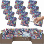 Smiry Waterproof Patio Cushion Covers, Stretch Outdoor Furniture Covers by Smiry