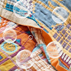 LUTBM Boho Throw Blanket for Couch 50"x60", Cotton Decorative Bed Throws - Image 7
