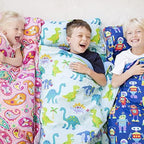 Wildkin Kids Original Nap Mat – Cozy Kids Sleep Mat with Pillow, ideal for School & Travel - Image 6