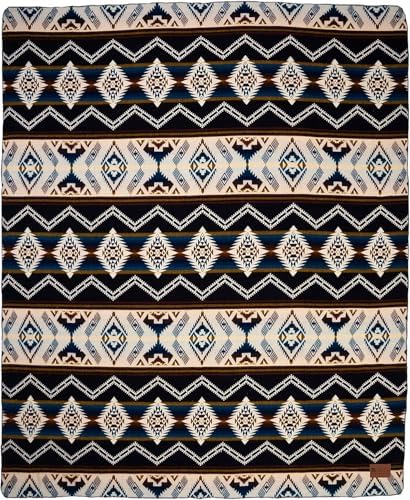 QISU Wool Blanket Throw | Large, Beautiful, Warm, Soft, Handmade in Ecuador by Local Artisans |94″ x 78″| Hypoallergenic, Breathable | Non-Itchy or Scratchy Fabric(Plate-Billed Mountain Toucan) - Image 3