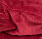 ShezPretty Premium 2in1 Soft Travel Blanket Pillow with Airline Hand Luggage Sleeve and Backpack Clip Airplane (Burgundy) - Image 4