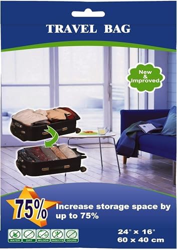 11 Pack Combo Premium Super Jumbo Vacuum Storage Space Saver Bags X3 (130X100cm) with Travel Bag X8 (60X40cm) - Image 6